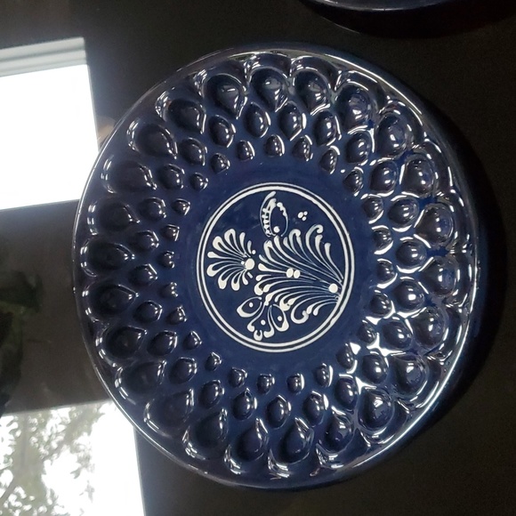 Hungarian Pottery 4 pieces total vases & plates - Picture 13 of 14